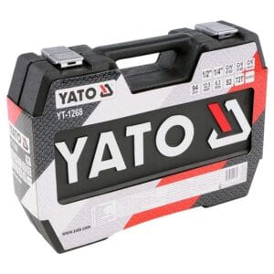 Trusa tubulare 94 piese Yato YT-1268 - imagine 2