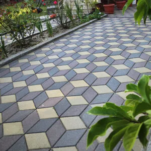 Pavaj relief cu sanfren 5cm Elpreco, maro - imagine 3