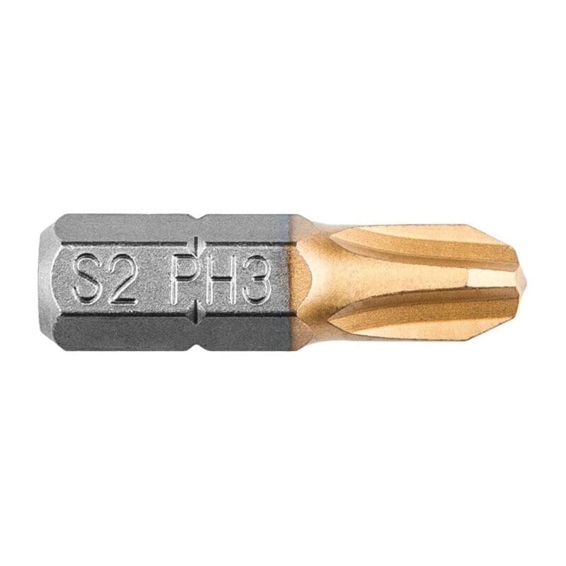 Set 2 biti PH3x25 mm GRAPHITE 57H962 - imagine 1