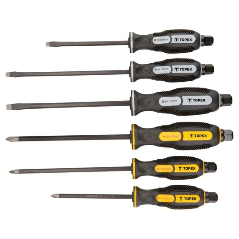 Set 6 surubelnite de impact TOPEX 39D506 - imagine 1