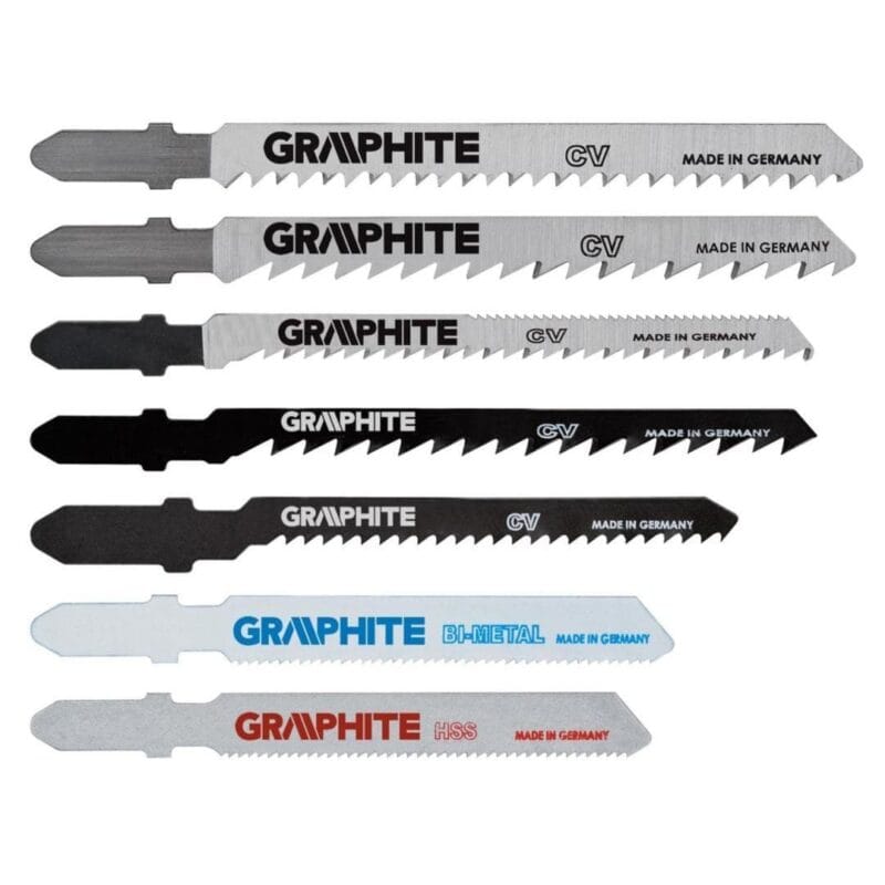 Set 10 lame pentru fierastrau vertical GRAPHITE 57H755