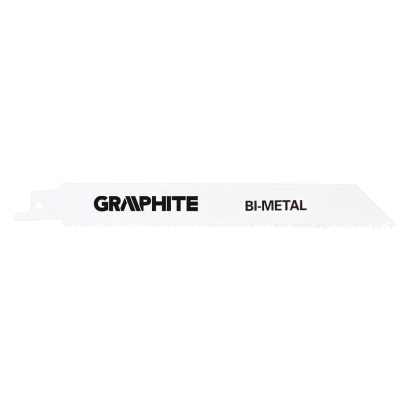 Set 2 panze baioneta 150x20x0.9 mm 10/14TPI GRAPHITE 57H950 - imagine 1