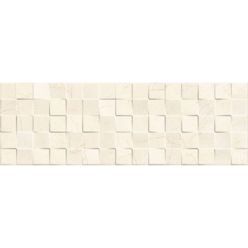 DECORADO-CUBIK-CREMA-MARFIL-en-15jnHwzFbuEbm6Pt_square.jpg Piesa decorativa Dec Cubik Crema, model mozaic, A071, 25x75 cm, culoare crem, finisaj lucios, 1,51 mp/cutie - imagine 5