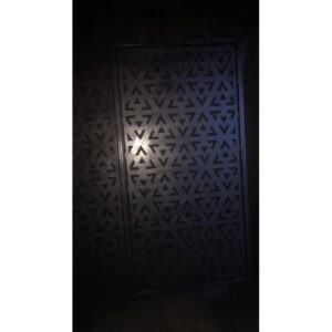 Poarta pietonala din tabla debitata cu plasma N309 1940 x 990 mm - imagine 2