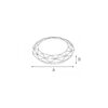 Plafoniera LED Epsilon 24, 6400K, 185-265V, cod 027-004-0024, culoare Alb - imagine 2