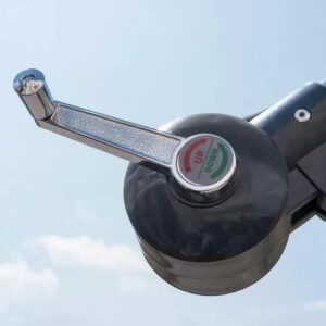 Umbrela de gradina cu brat extensibil,300cm x 250cm, culoare maro - imagine 5