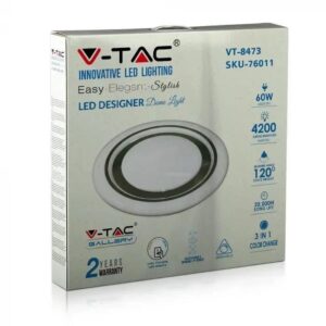 Plafoniera LED 65W 3 in 1 cu Telecomanda 76011 VT-8473 include taxa verde 0.75 lei fara tva - imagine 4
