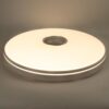 Plafoniera LED 3000K-6500K 500xH80mm 96W white HZL-MU-B30-4536R - imagine 2