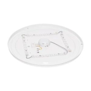 Plafoniera Interior LED Erste Radiance 24W 1680lm 4000k EL0060120 Culoare Maro si Alb Transparent - imagine 3