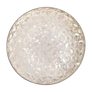 Plafoniera Interior LED Erste Radiance 24W 1680lm 4000k EL0060120 Culoare Maro si Alb Transparent - imagine 4