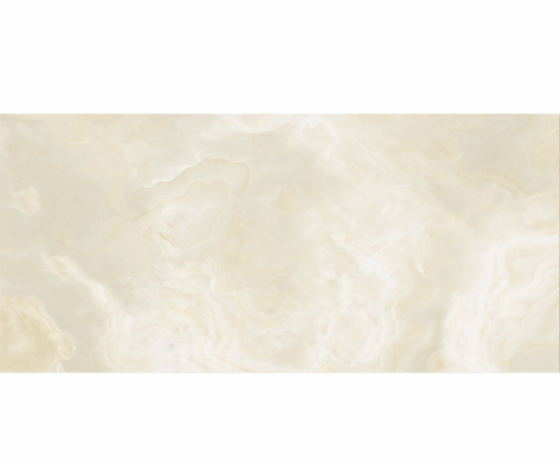 Lastra - placa mare gresie XXL - rectificata Avalon Marfil, tip marmura, 120x260 cm, culoare crem, finisaj lucios - imagine 1