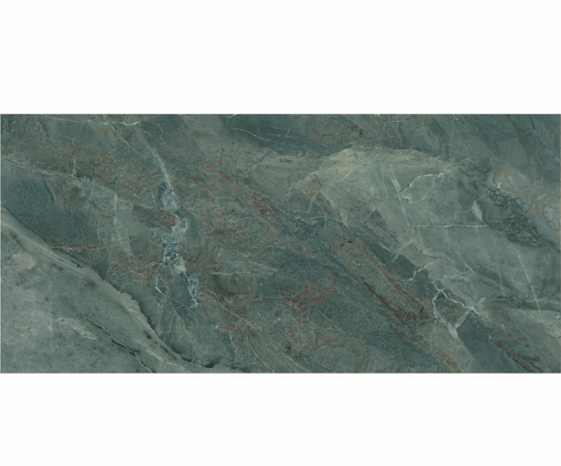 Lastra - placa mare gresie XXL - rectificata Murano, tip marmura, 120x260 cm, culoare gri, finisaj lucios - imagine 1