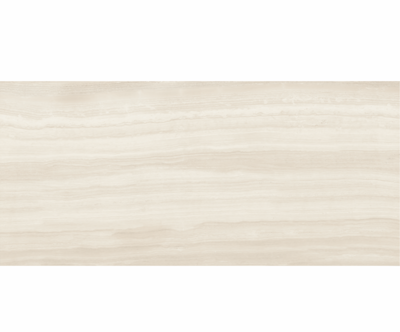 Lastra - placa mare gresie XXL - rectificata Belladonna Chiaro Natural, model marmura, 120x260 cm, culoare crem, finisaj mat - imagine 1