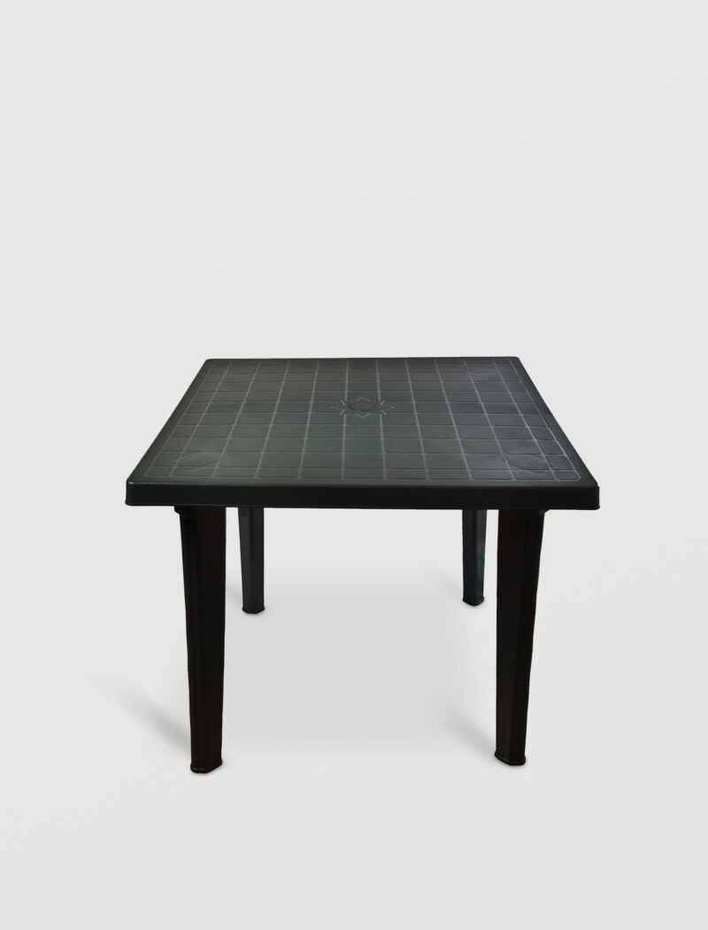 Masa gradina patrata verde 90x90x75cm - imagine 1