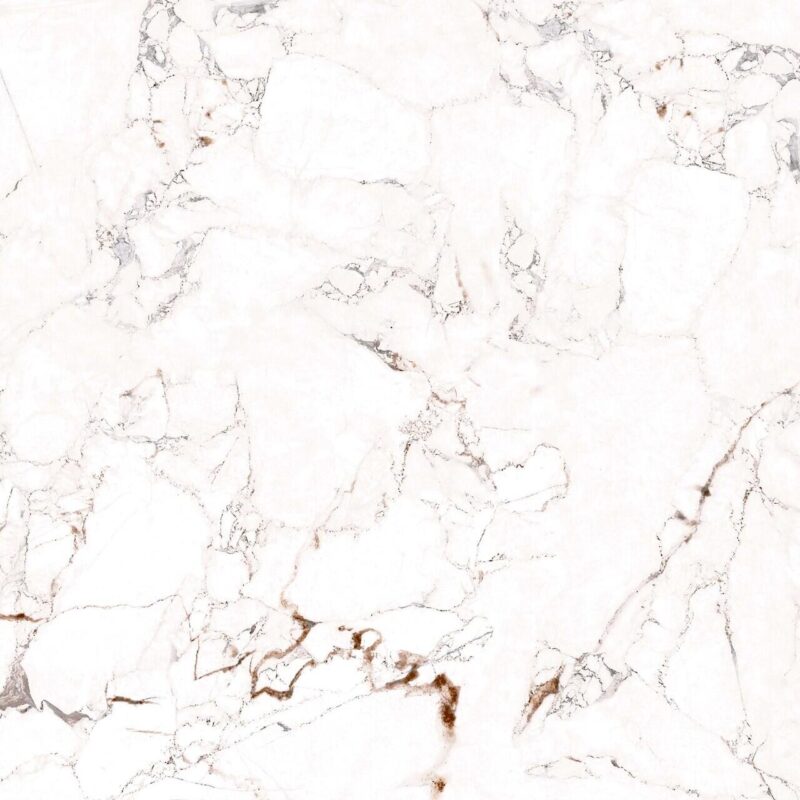 Gresie portelanata 6215 Marquina White, model marmura, 45x45 cm, culoare albastra, finisaj mat - imagine 4