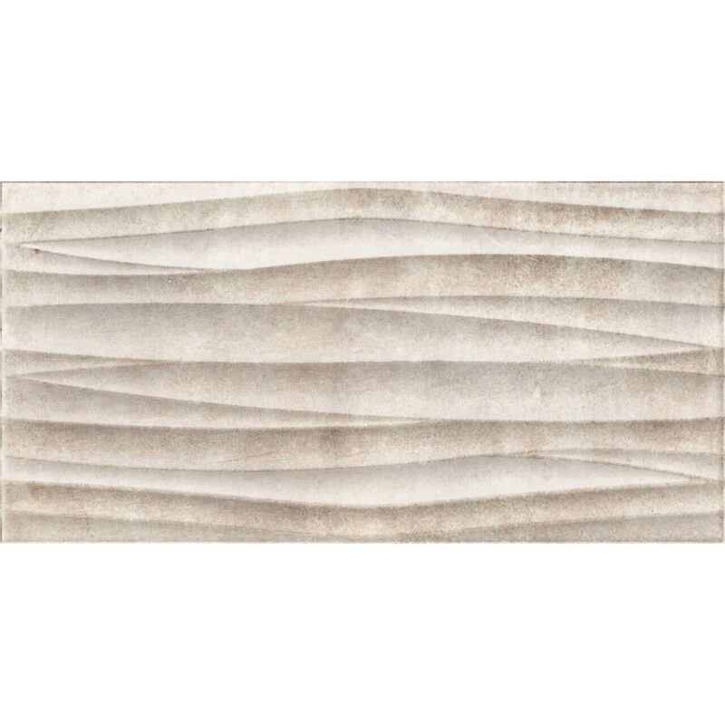 FAIANTA-KALINA-OLAS-BEIGE-25x50-1-51mp-cut-3_square.jpg Faianta Kalina Olas Beige, model valuri 3d, 25x50 cm, bej, finisaj mat - imagine 4