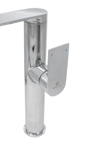 Baterie lavoar tip stalp cu pipa mobila Ermetiq, gama STYLISH ER-DG115 - imagine 2