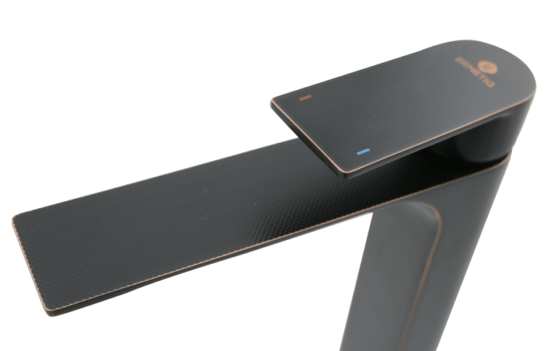 Baterie lavoar tip stalp Ermetiq, gama STYLISH Negru ER-DG114N - imagine 2