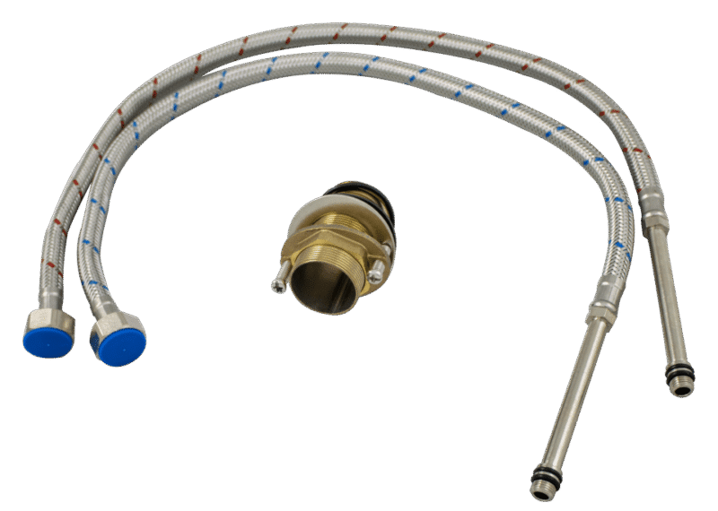 Baterie lavoar tip stalp Ermetiq, gama STYLISH Negru ER-DG114N - imagine 4