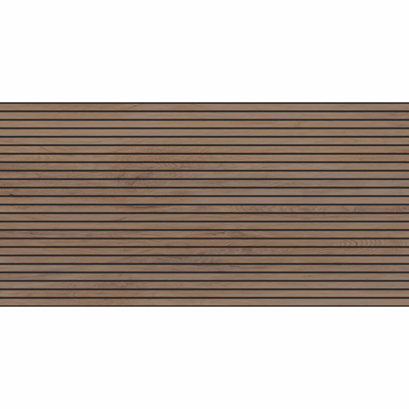 Gresie Sagano Oak Dark Line, model lemn, 60x120 cm, maro inchis - imagine 3