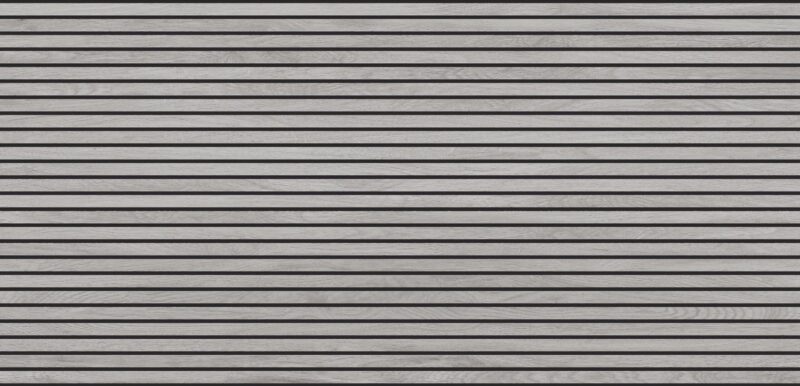 Gresie Sagano Gray Dark Line, model lemn, 60x120 cm, gri inchis - imagine 1