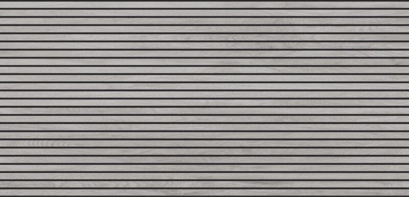 Gresie Sagano Gray Dark Line, model lemn, 60x120 cm, gri inchis - imagine 2