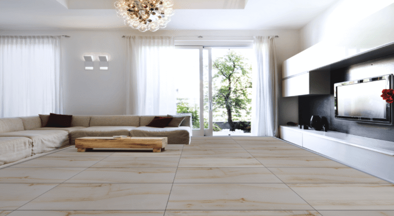 Gresie Rectificata Opal Bone Nano 60x120 cm model marmura 55012938RN - imagine 5