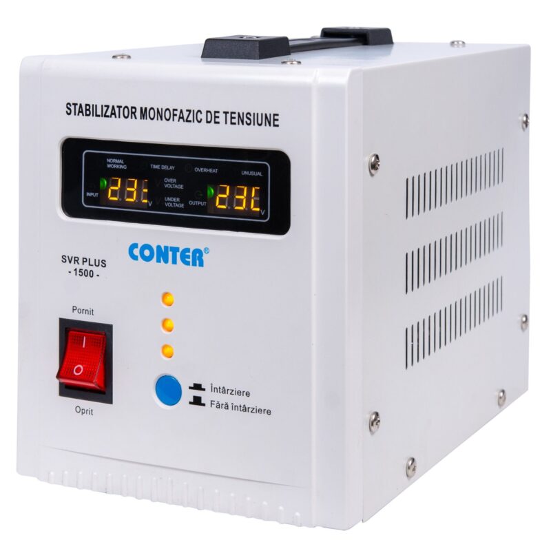 Stabilizator SVR PLUS 1500 VA / 1125W (Cod: 10742) - imagine 1
