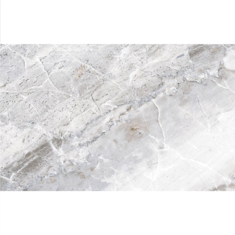 Faianta lucioasa tip marmura Jasper Light Grey, 25X40 cm, gri deschis, cod 4676 - imagine 3