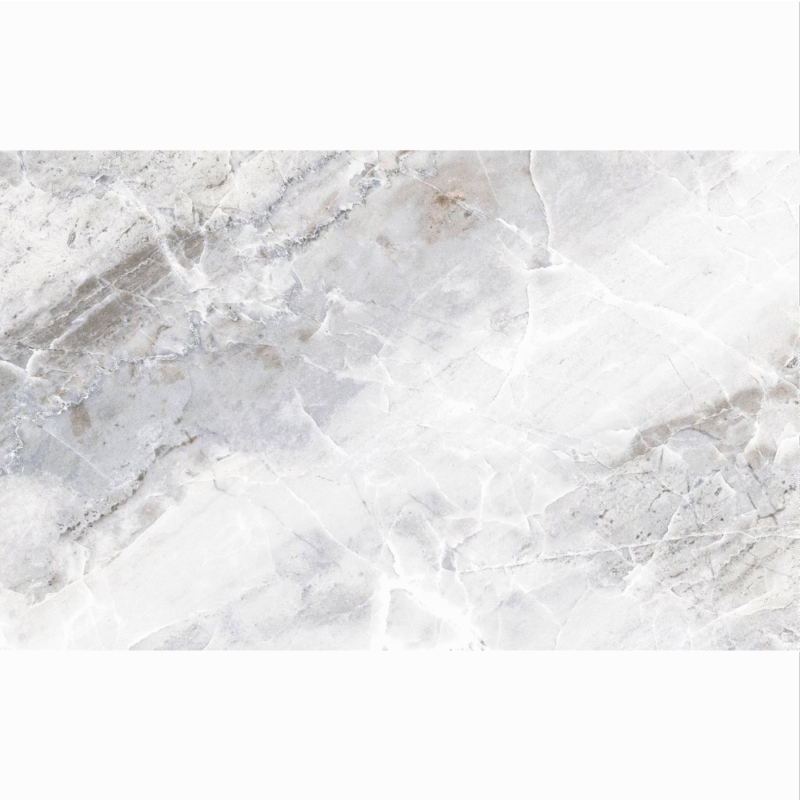 Faianta lucioasa tip marmura Jasper Light Grey, 25X40 cm, gri deschis, cod 4676 - imagine 4