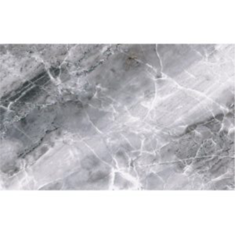Faianta lucioasa tip marmura Jasper Grey, 25X40 cm, gri inchis, cod 4677 - imagine 2