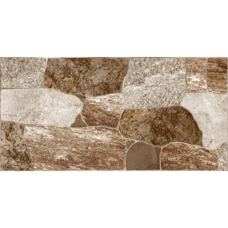 Gresie portelanata maro YUCATAN 8791 model piatra 30x60 cm - imagine 1