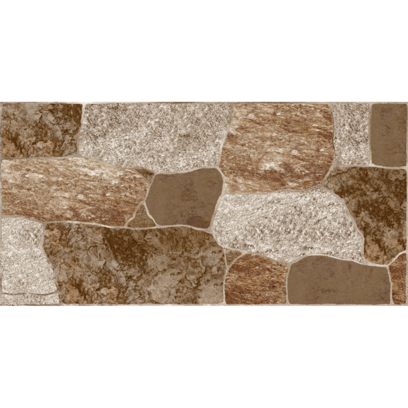 Gresie portelanata maro YUCATAN 8791 model piatra 30x60 cm - imagine 2