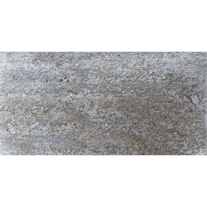 Gresie portelanata Vulcano tip piatra, 30x60 cm, culoare gri, finisaj mat - imagine 1