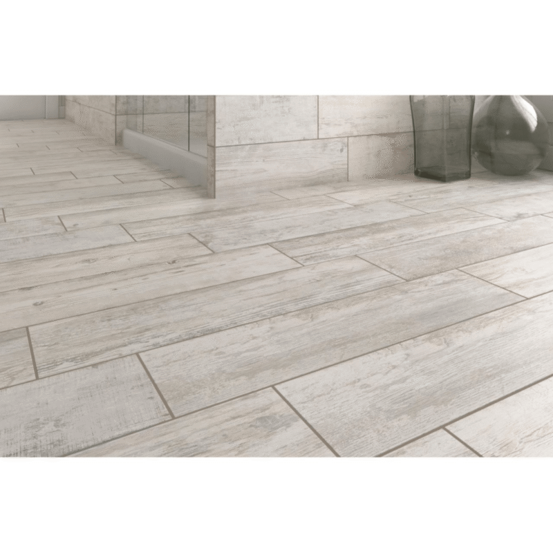 Gresie alba/maro BOTTEGA 9245 model lemn tip parchet 15,5x60,5 cm - imagine 5