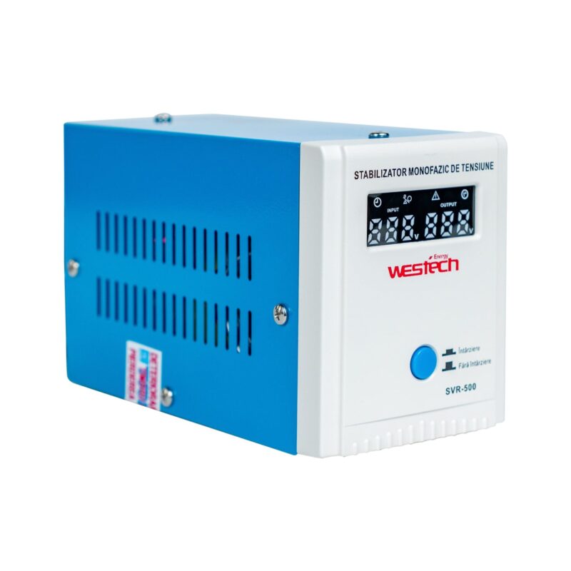 Stabilizator tensiune SVR 500 VA Westech (Cod: 92306) - imagine 1