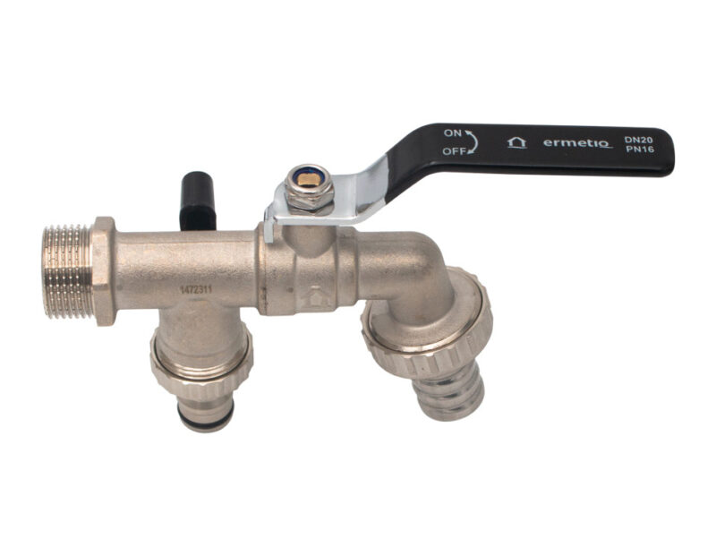 Robinet dublu serviciu 1/2", cu doua iesiri, RB-RA12D - imagine 3