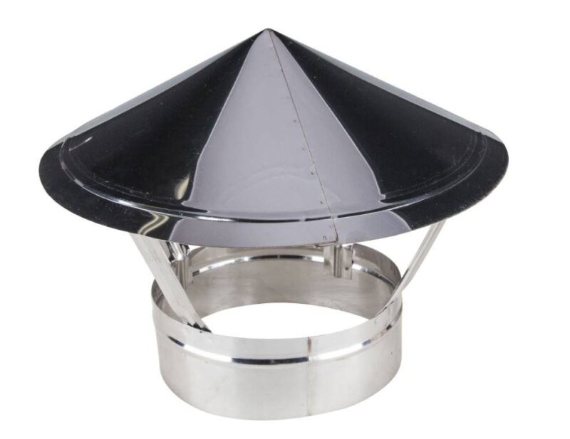 Capac terminal cos de fum inox D: 150 mm (Cod: 650977) - imagine 1