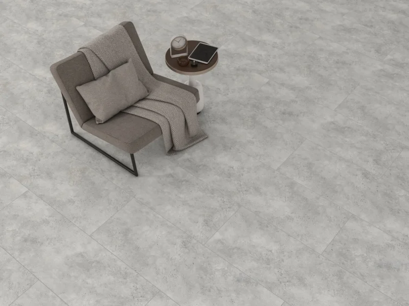 Parchet Crater (STN) FT016, 1205x402x10 mm, Clasa AC55 33, model piatra, finisaj mat, gri - imagine 2