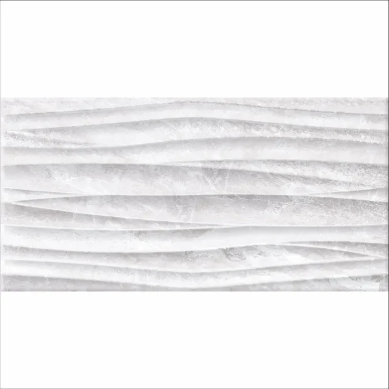 Faianta Boheme Olas Gris 25x50 cm, model marmura, finisaj mat, gri, model marmura, finisaj mat, gri