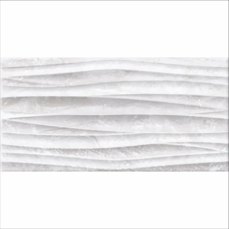 Faianta Boheme Olas Gris 25x50 cm, model marmura, finisaj mat, gri, model marmura, finisaj mat, gri - imagine 3