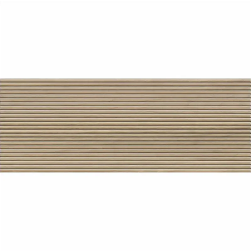Faianta Kie Oak Mate 30x90 cm, rectificata, model riflaj, finisaj mat, bej - imagine 1