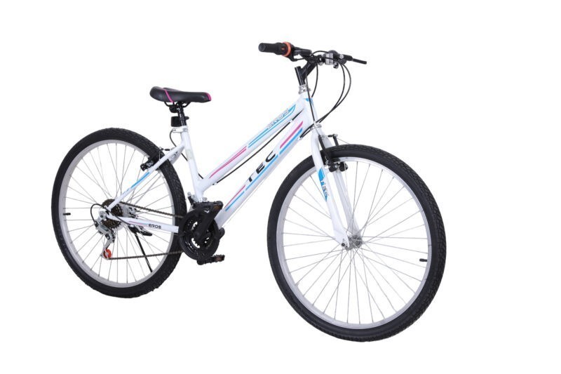 Bicicleta TEC Eros 24 inch Alb Roz Albastru - imagine 1