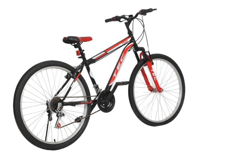 Bicicleta TEC Titan 26 inch Negru Rosu - imagine 2