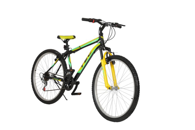 Bicicleta TEC Titan 24 inch Negru Galben - imagine 1