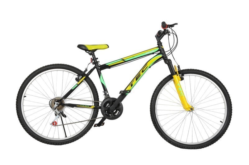 Bicicleta TEC Titan 24 inch Negru Galben - imagine 2