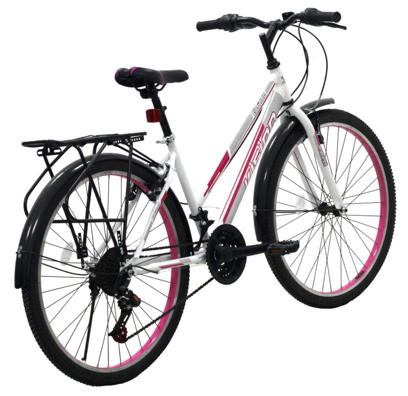 Bicicleta VISION Elegance 24 inch Alb Roz - imagine 2