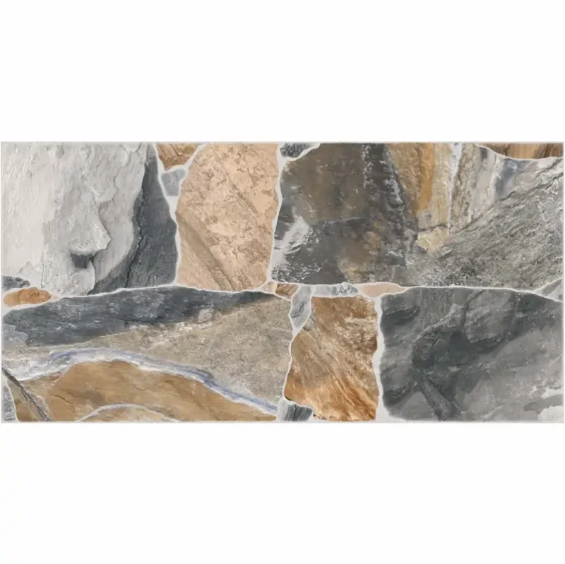 Gresie 3693 Riverstone Mix 30x60 cm, model piatra, mix - imagine 3