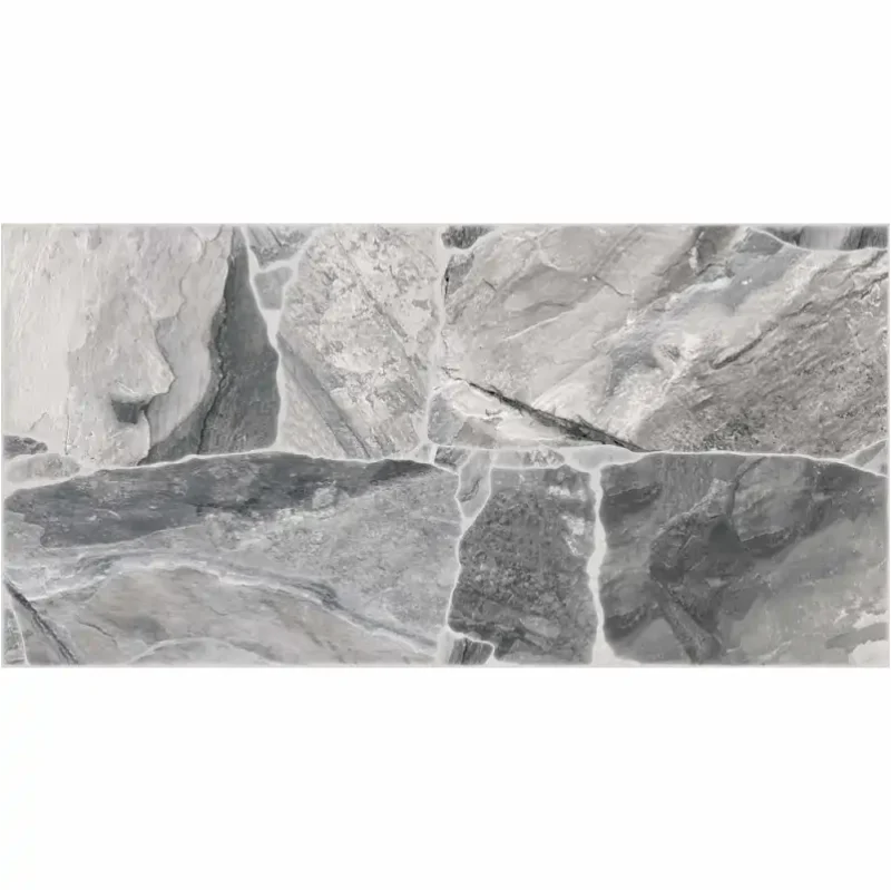 Gresie 3694 Riverstone Grey 30x60 cm, model piatra, gri - imagine 3
