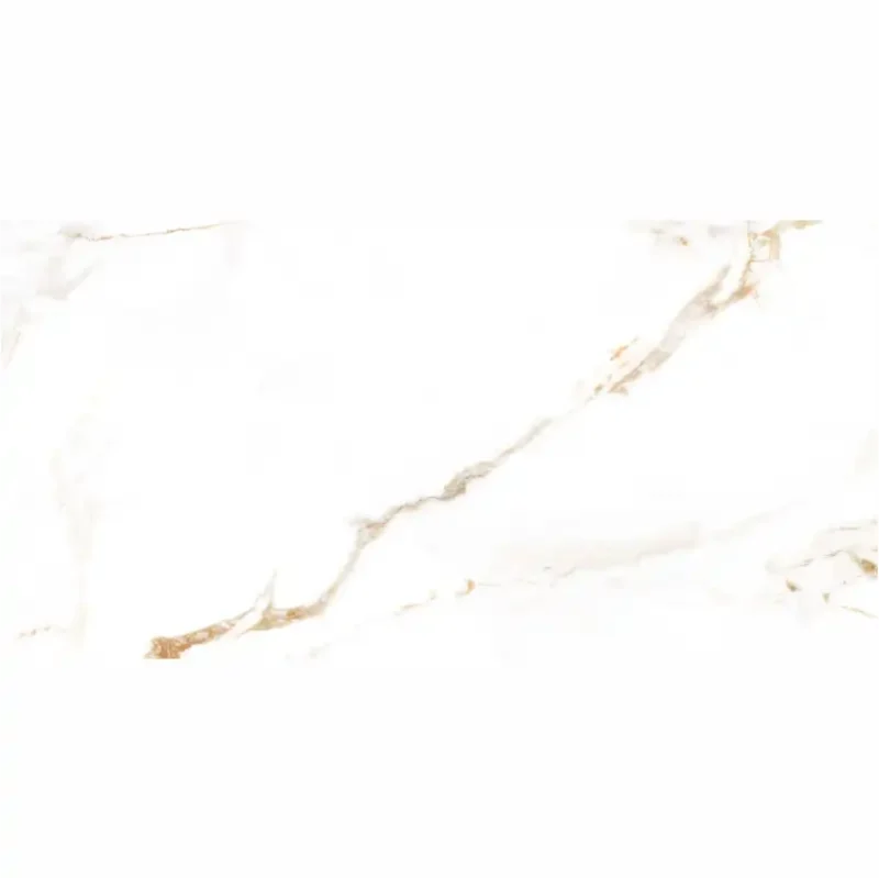 Gresie rectificata 3695 Breeze White Matt 60x120 cm, model marmura, alb - imagine 1